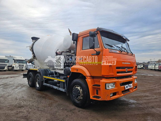 Купить Автобетоносмеситель 5814Z9 на шасси КАМАЗ 6520 (Евро-5)9м3 б/у (2023 г. 00 007 км)(1755) в компании Русбизнесавто - изображение 0