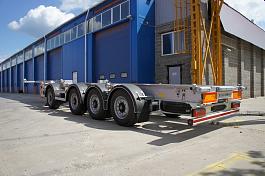 Полуприцеп контейнеровоз Kassbohrer MULTICONT 40 футов 4 оси