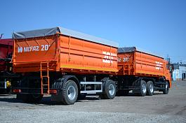 НЕФАЗ 8560-0144515-02 Прицеп-самосвальный сельхоз., 2-х осн, V=20м3. 