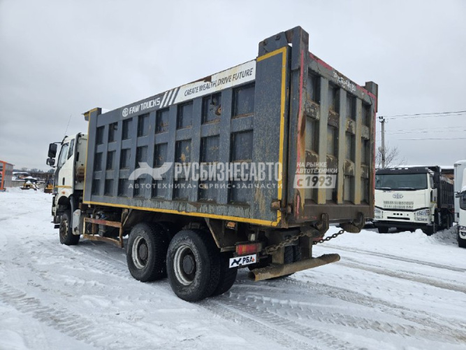 Купить Самосвал FAW J6 6x4 б/у (2023 г.в.,70 706 км.)(4570)Сбер комиссия в компании Русбизнесавто - изображение 5