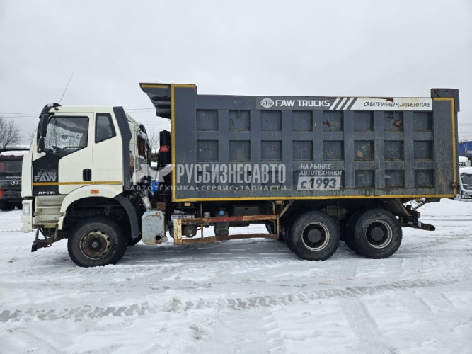 Купить Самосвал FAW J6 6x4 б/у (2023 г.в.,70 706 км.)(4570)Сбер комиссия в компании Русбизнесавто - изображение 6