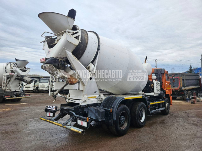 Купить Автобетоносмеситель 5814Z9 на шасси КАМАЗ 6520 (Евро-5)9м3 б/у (2023 г. 00 007 км)(1755) в компании Русбизнесавто - изображение 2
