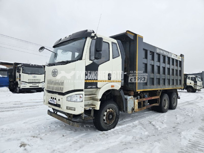 Купить Самосвал FAW J6 6x4 б/у (2023 г.в.,70 706 км.)(4570)Сбер комиссия в компании Русбизнесавто - изображение 7